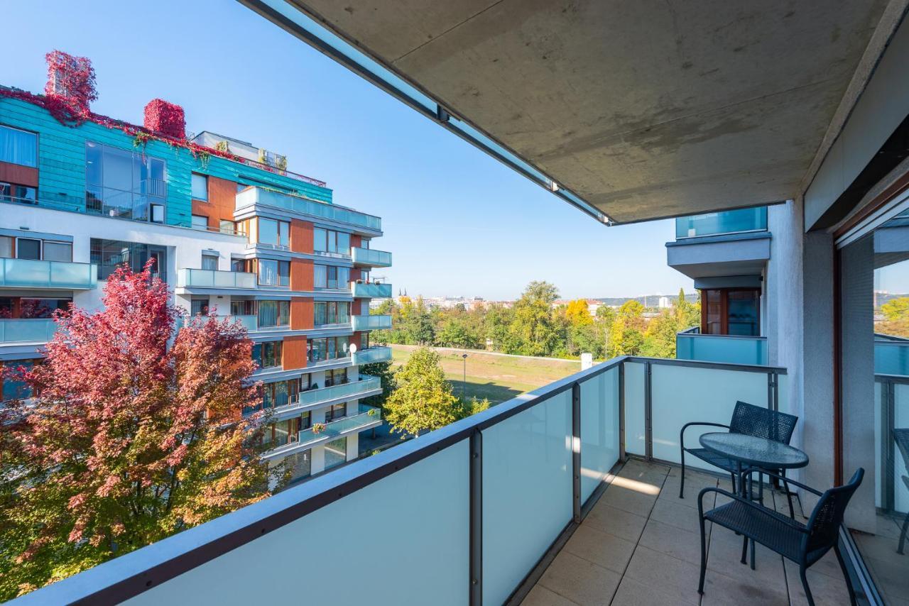 Luxury Apartment River Diamond Residence Prága Kültér fotó