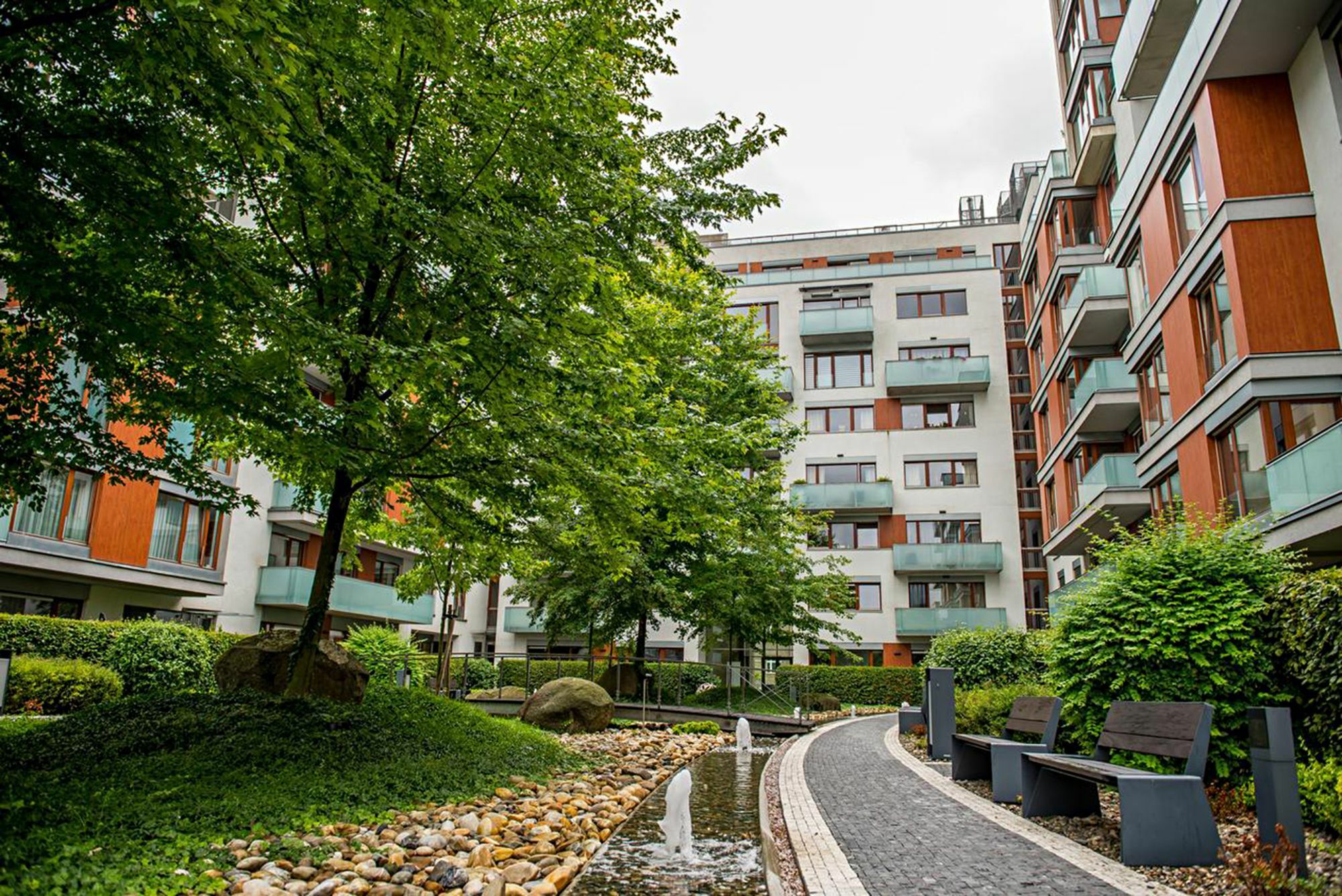 Luxury Apartment River Diamond Residence Prága Kültér fotó